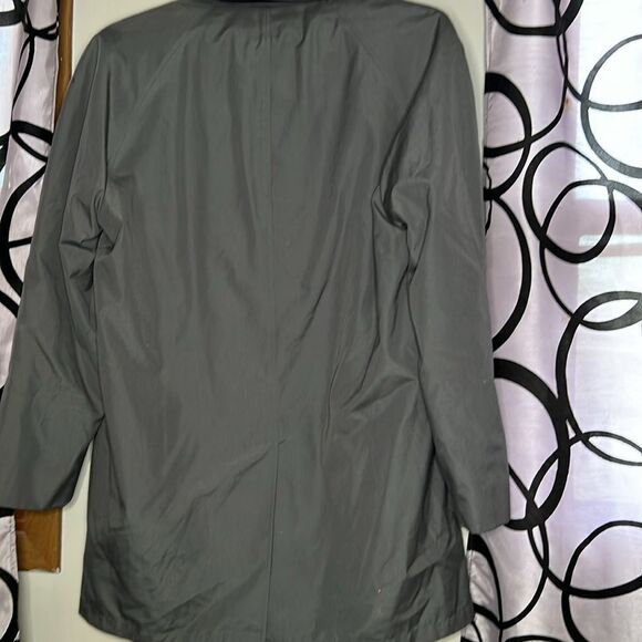 Vintage London Towne Men's Khaki Long Sleeve All-Weather Trench Coat Size 40 - Picture 10 of 10